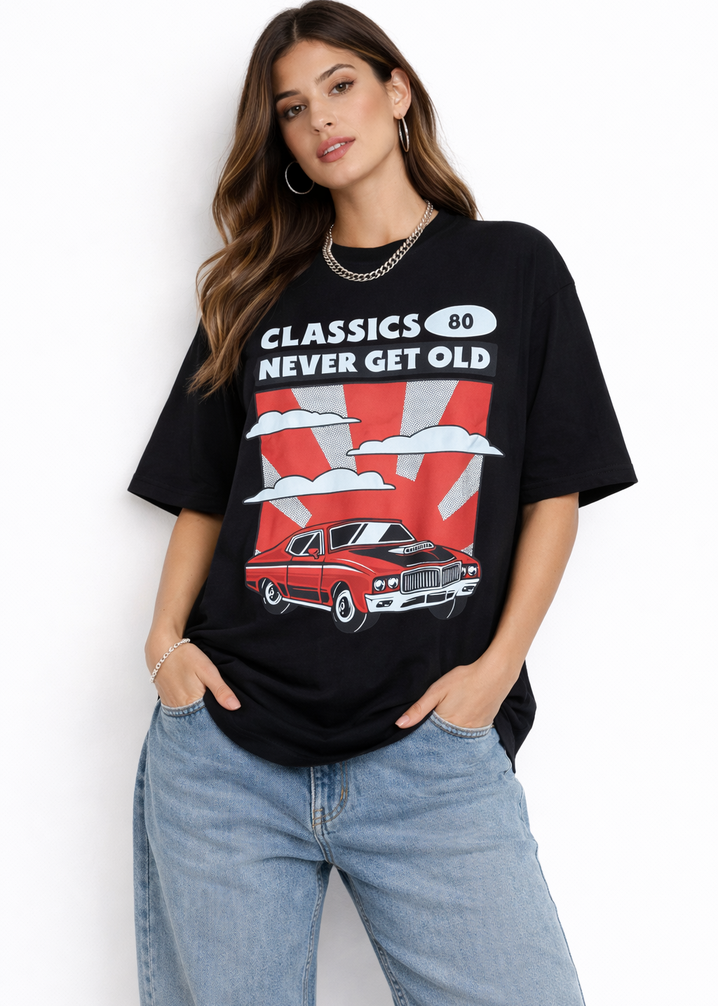 Retro Oversized unisex T-shirt