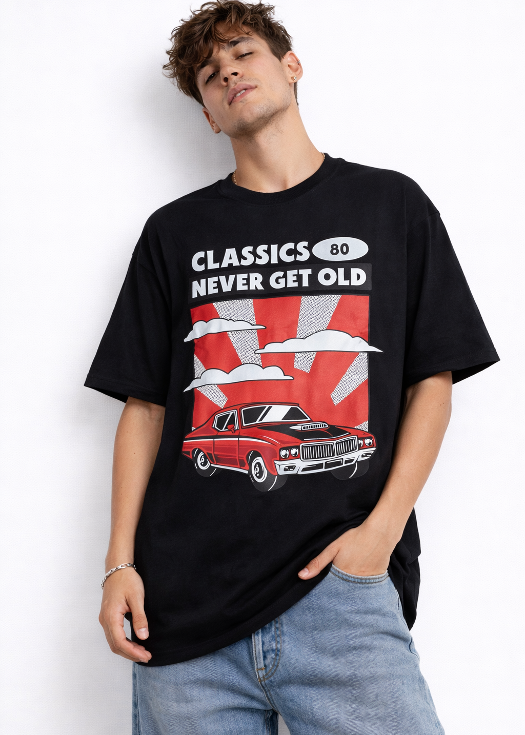 Retro Oversized unisex T-shirt