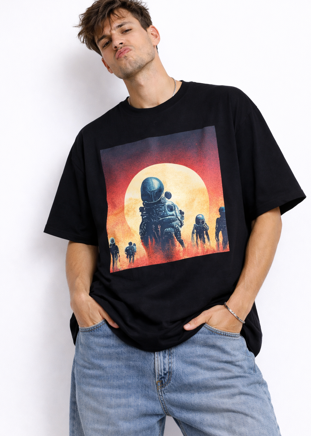 Mars Oversized unisex T-shirt