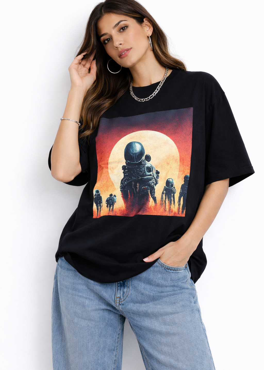 Mars Oversized unisex T-shirt