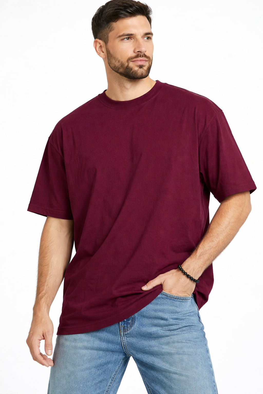 Retro Back printed Oversized unisex T-shirt