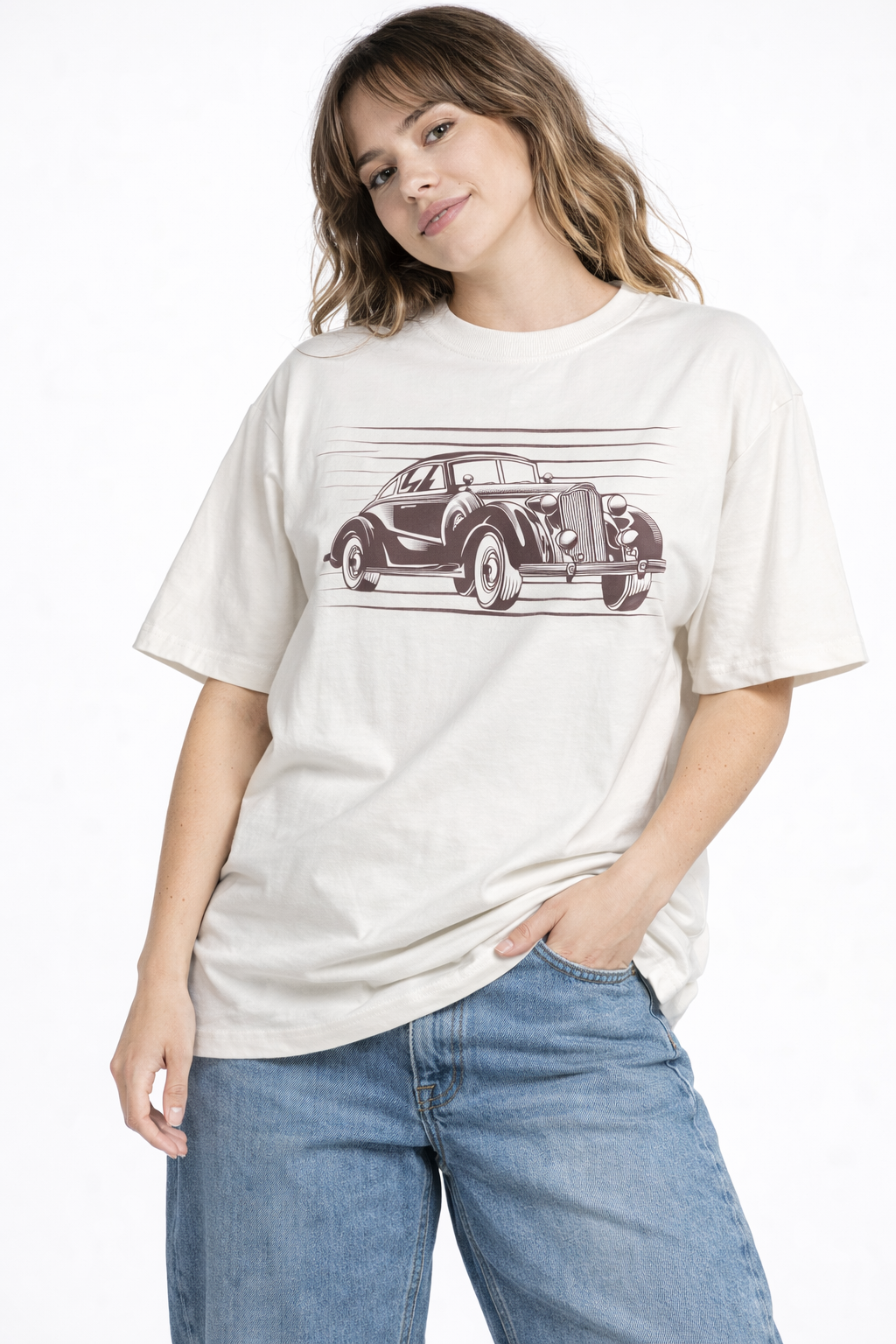Retro Oversized unisex T-shirt