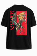 Dragon Back Oversized unisex T-shirt