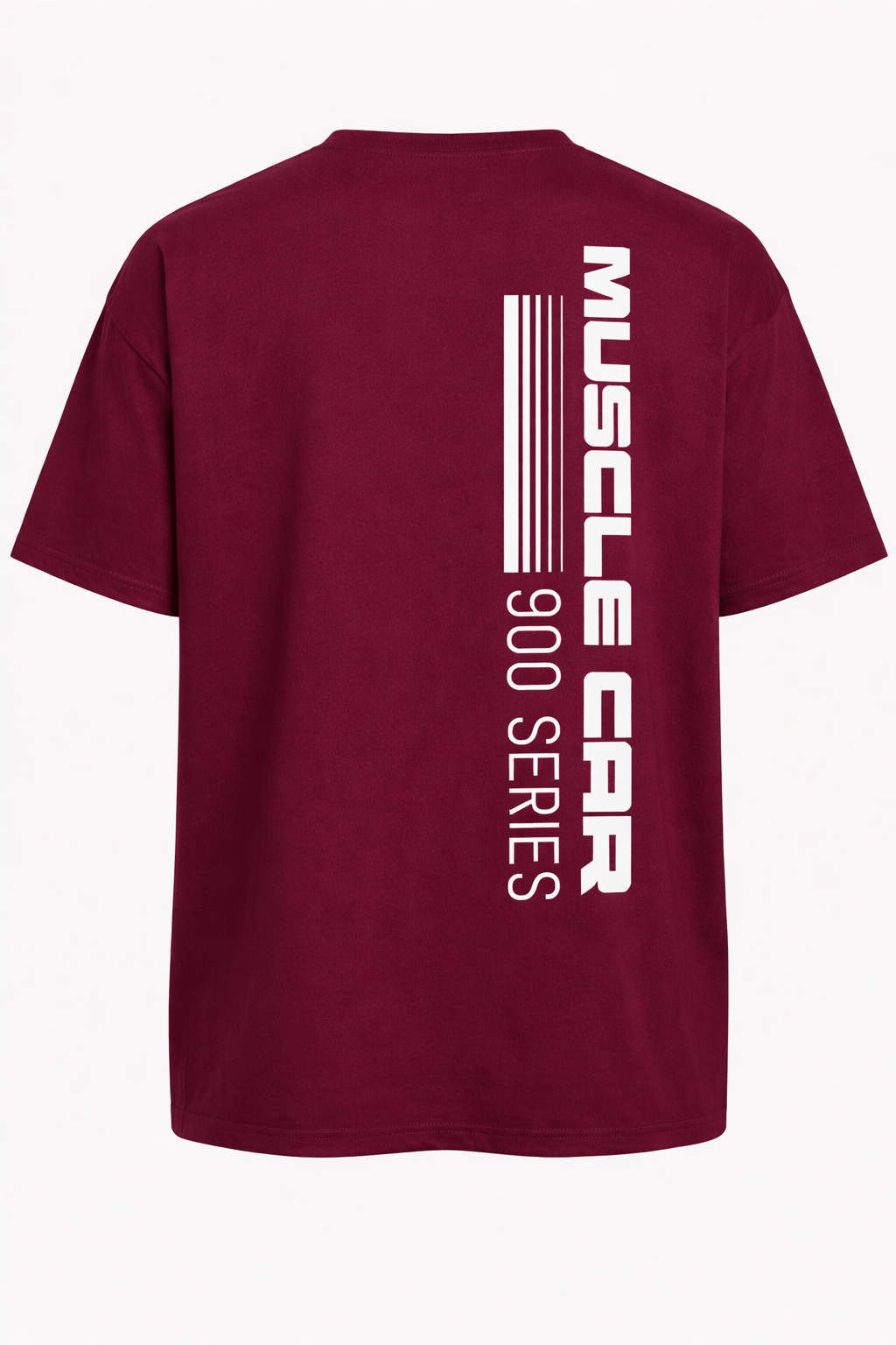 Retro Back printed Oversized unisex T-shirt